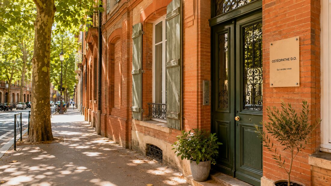 Façade du cabinet à Toulouse
